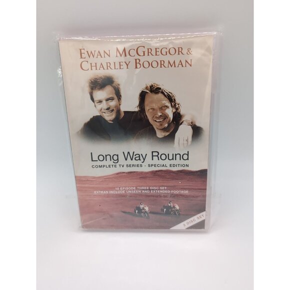 Long Way Round: The Ultimate Road Trip (DVD, 3-Disc Set) Ewan McGregor - Picture 1 of 2